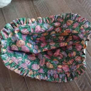 Longaberger Easter basket liner 🐇 round basket 🧺